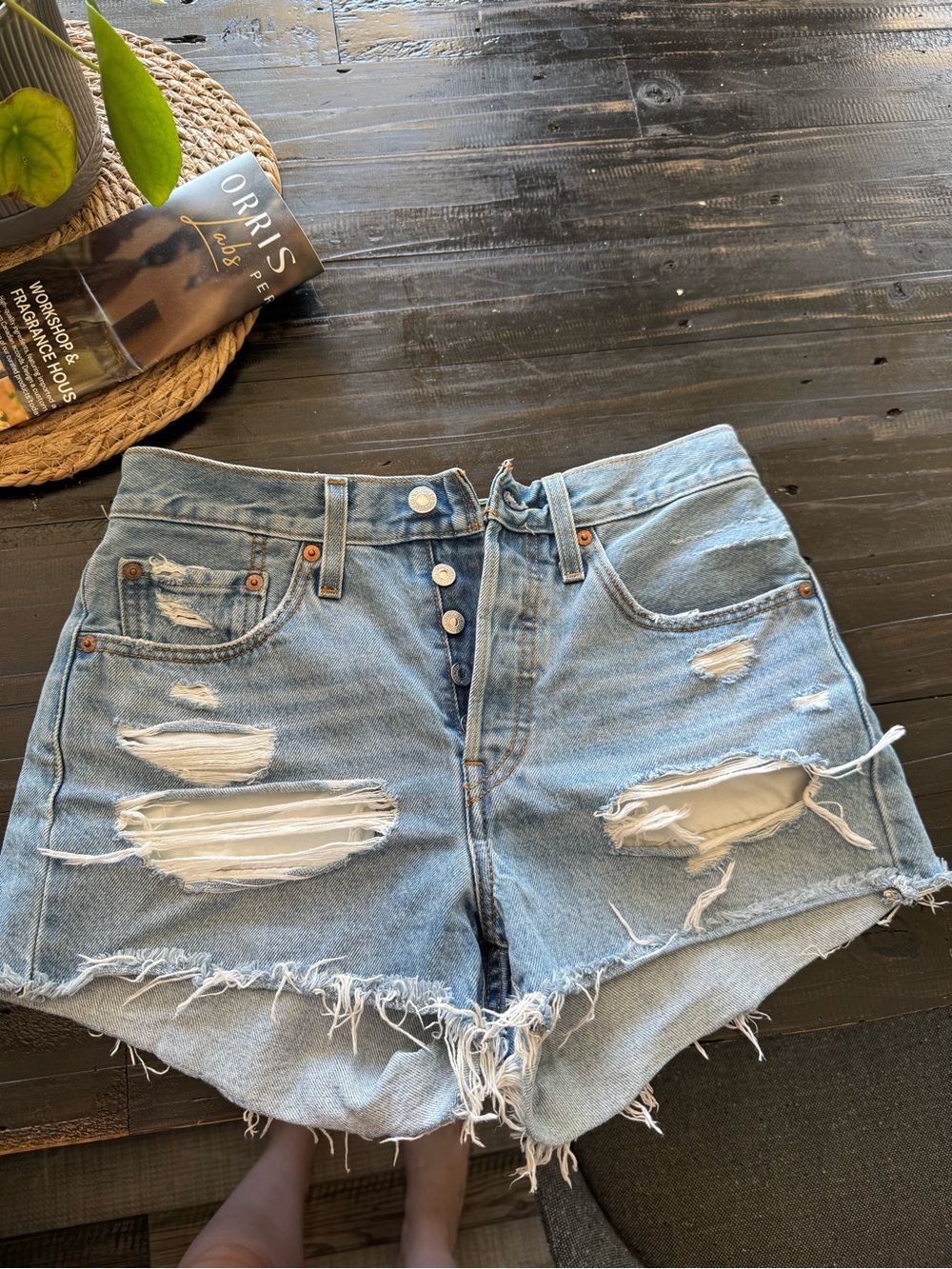 Levi’s denim shorts